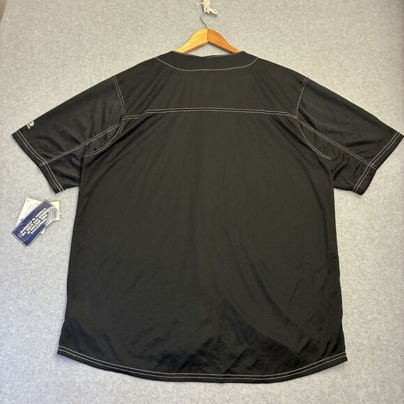 Minnesota Twins Jersey Mens XL Black Red Button Front MLB True Fan NWT - Picture 7 of 7